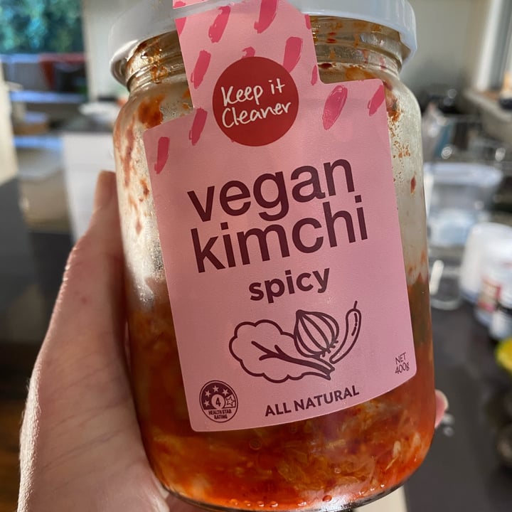 photo of Keep It Cleaner Vegan Kimchi shared by @clairetait on  09 Nov 2022 - review