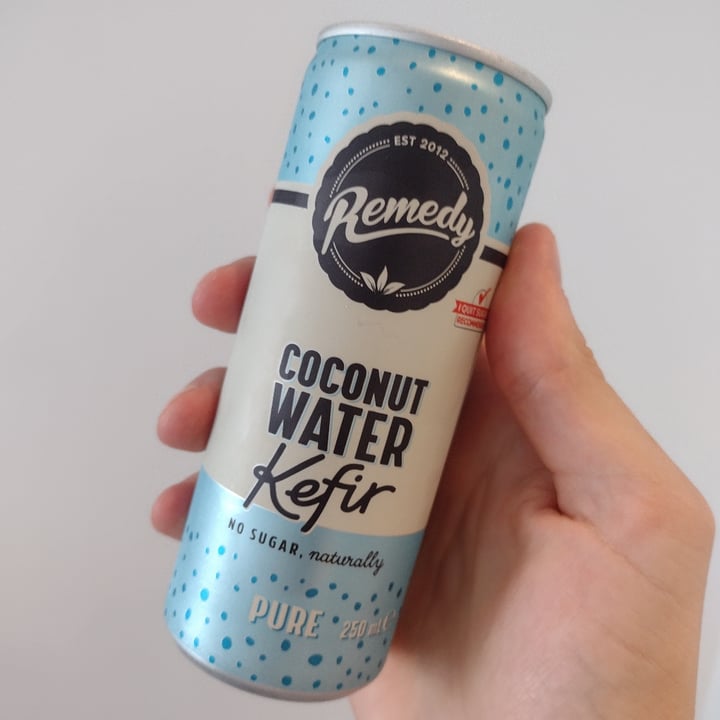 photo of Remedy Coconut water kefir shared by @thedappervegan on  23 Jul 2021 - review