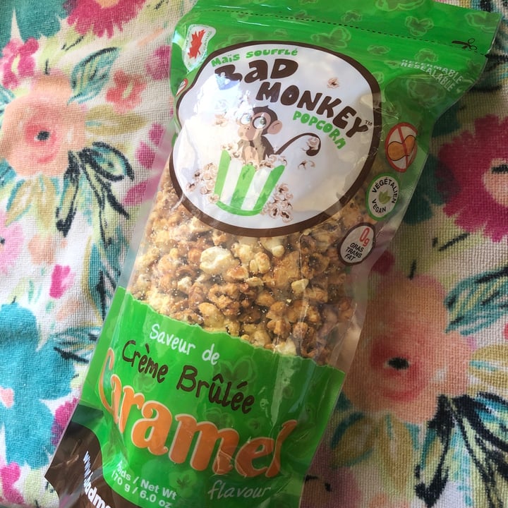 review photo of Bad Monkey Popcorn Creme Brulee Popcorn shared by @louisejorgy on 26 Feb 2021 - review