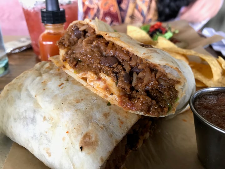 review photo of Pablo y Pablo Vegan Chorizo Burrito shared by @ybhutada on 12 Jul 2018 - review