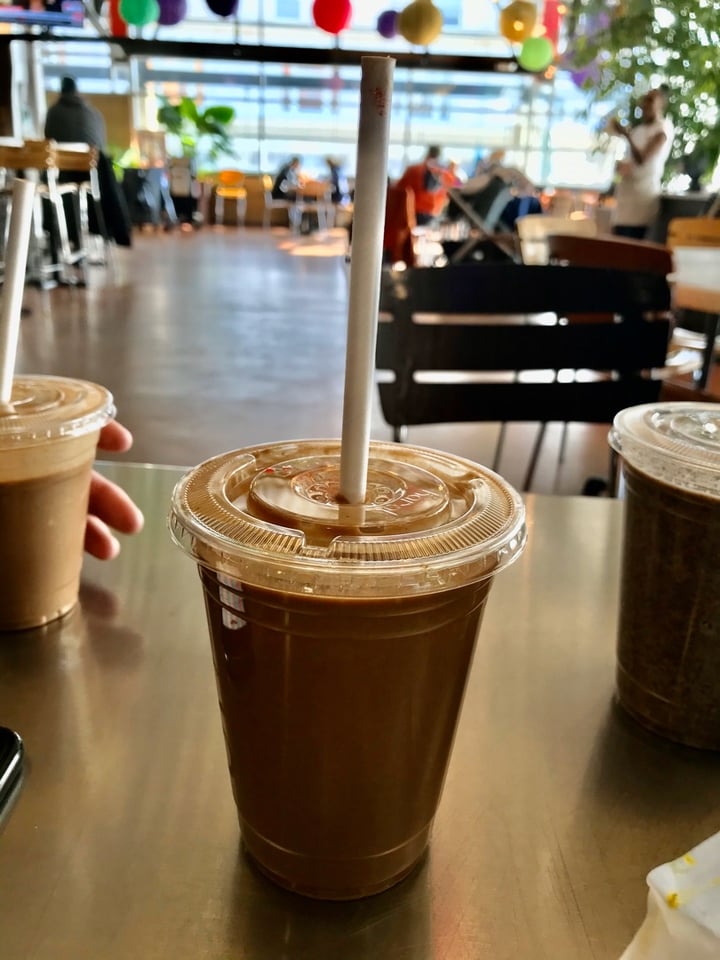 photo of On The Bus Chocolate peanut butter milkshake shared by @mallory17 on  04 Mar 2020 - review