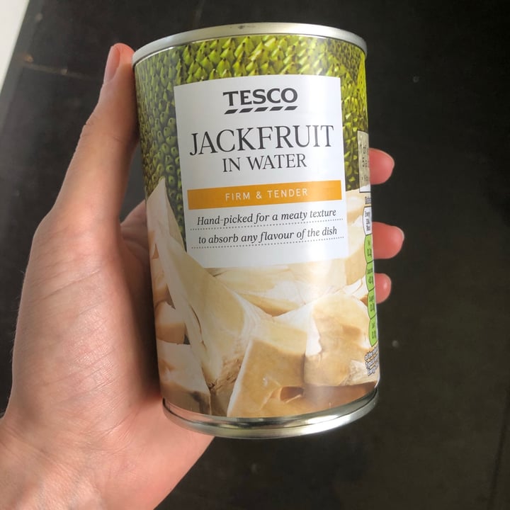 photo of Tesco Tesco Jackfruit in water shared by @aimeesumo on  21 Nov 2020 - review