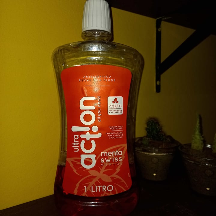 photo of Ultra action Action Enxaguente Menta shared by @olgarodrigues on  11 Aug 2021 - review