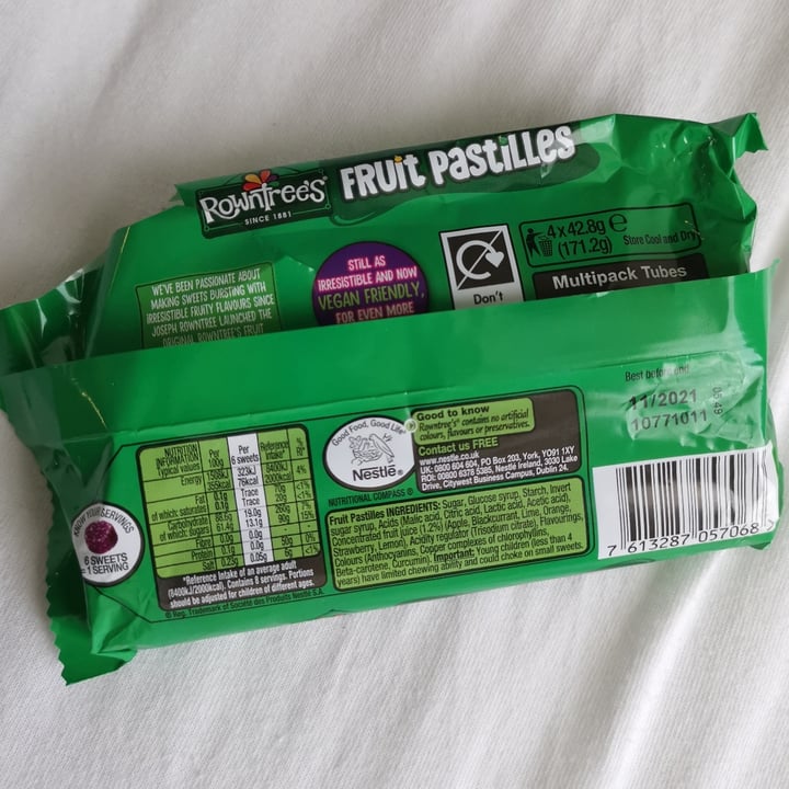 photo of Rowntree's Fruit Pastilles shared by @annamango on  08 Jun 2021 - review