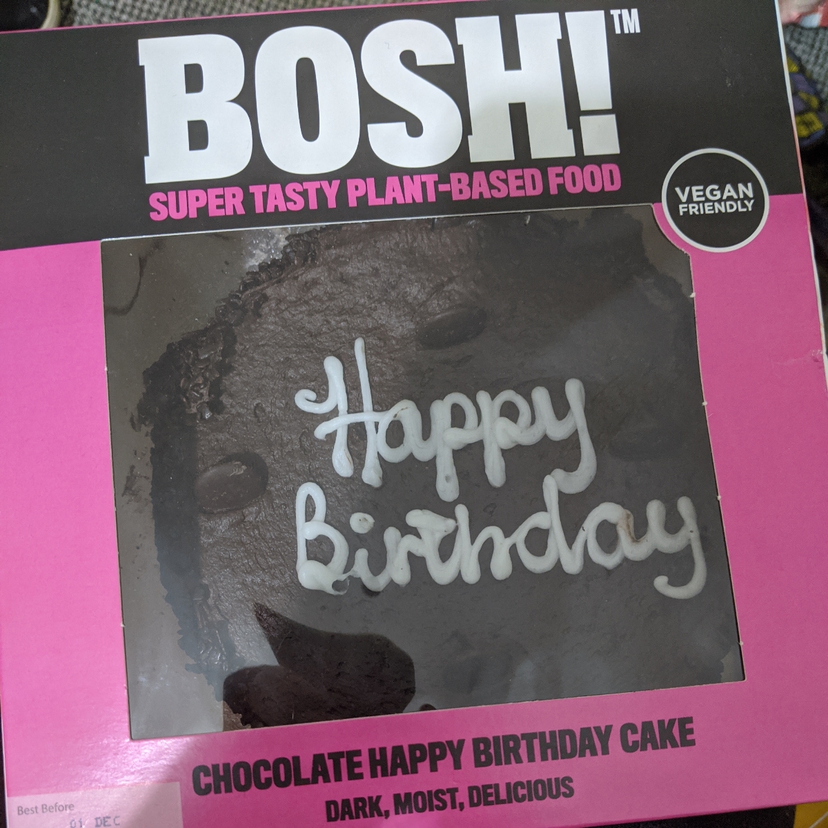 Bosh! BOSH! Chocolate happy birthday cake Reviews abillion