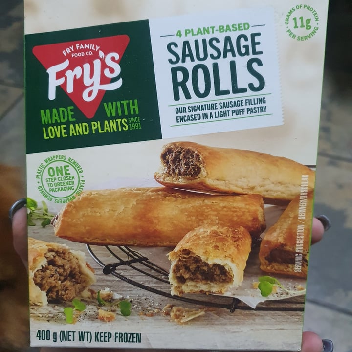 photo of Fry's Family Food Sausage Rolls shared by @michaelakirsten on  10 Jun 2021 - review