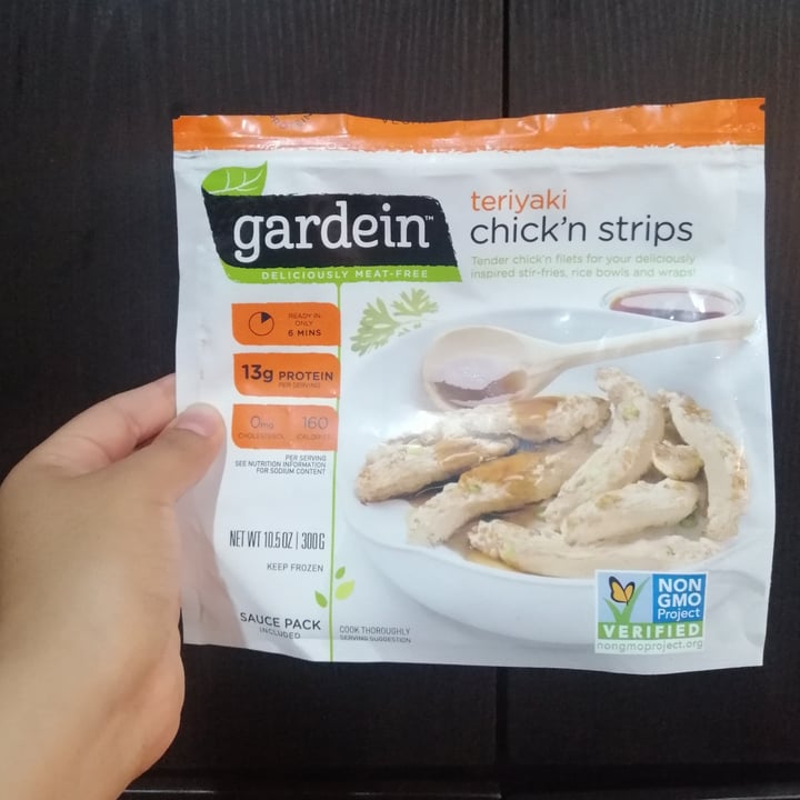 photo of Gardein Teriyaki Chick`n Strips shared by @dannydaniela on  25 Dec 2020 - review