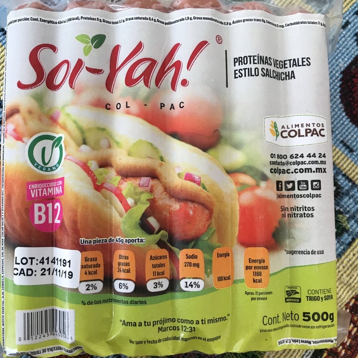 photo of Alimentos Colpac Soi-yah! shared by @merikarapetyan on  27 Jun 2019 - review