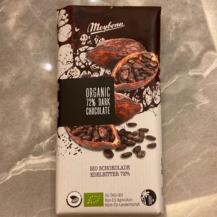 photo of Meybona Organic 72% Dark Chocolate shared by @sebaalmashaan on  01 Jun 2021 - review
