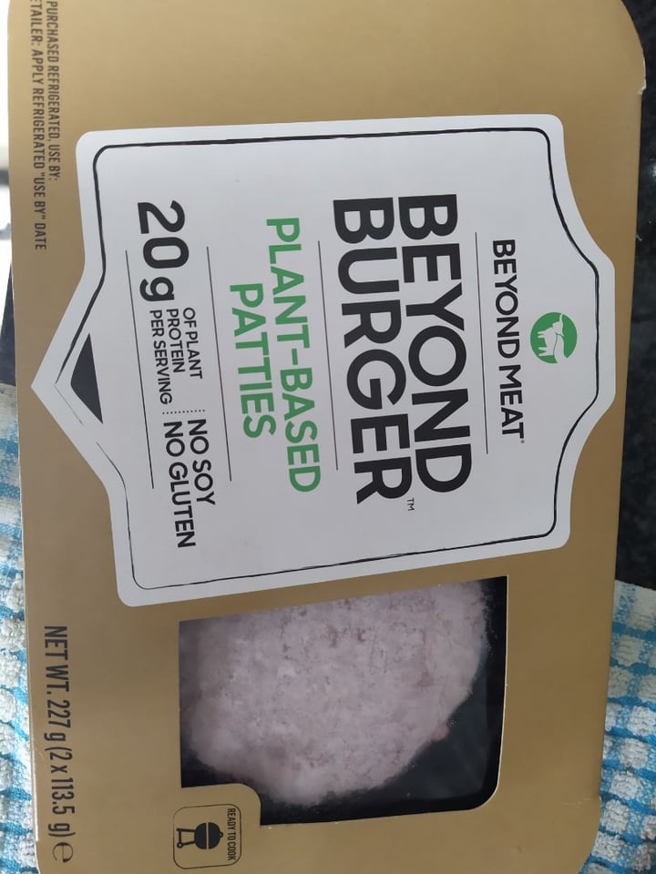 photo of Beyond Meat Beyond Burger Plant-Based Patties shared by @katyapop on  18 Mar 2020 - review