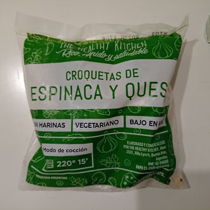 photo of The Healthy Kitchen Croquetas De Espinaca Rellenas shared by @joaquinet on  30 Oct 2021 - review