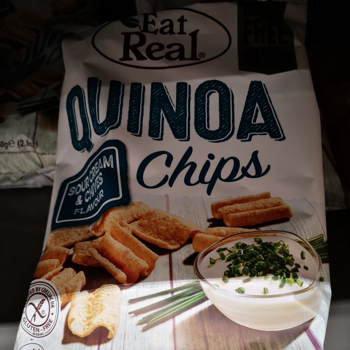 review photo of Eat Real quinoa sour cream chives shared by @deolindaboto on 29 May 2022 - review