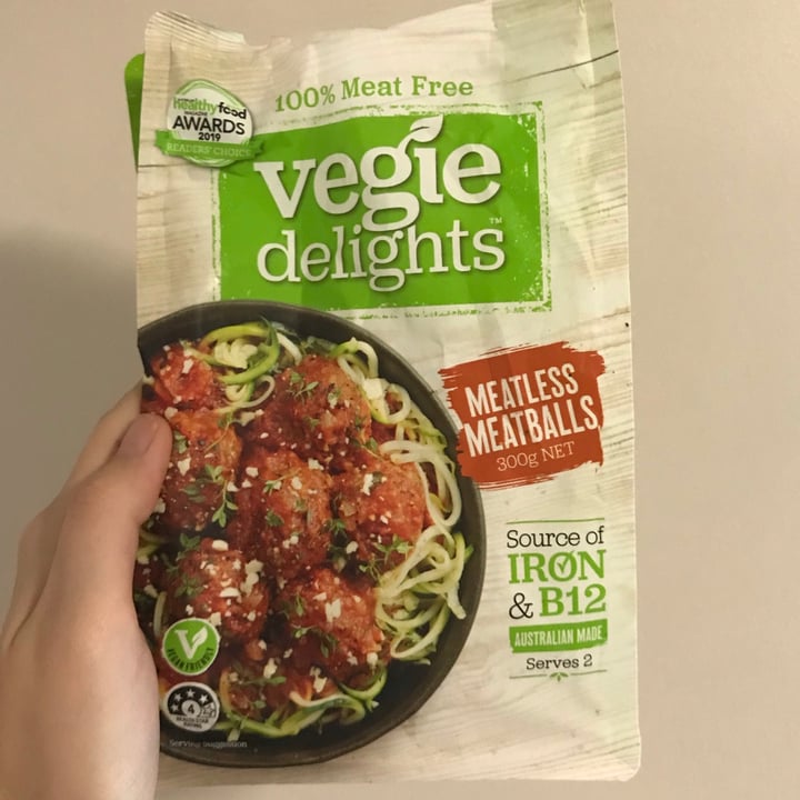 photo of Vegie Delights Meatless meatballs shared by @veggi-bella on  03 Oct 2021 - review