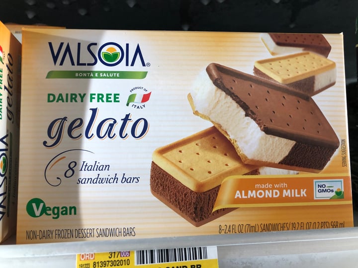 photo of Valsoia Soya Ice Cream Sandwiches shared by @bandita on  23 Jan 2020 - review
