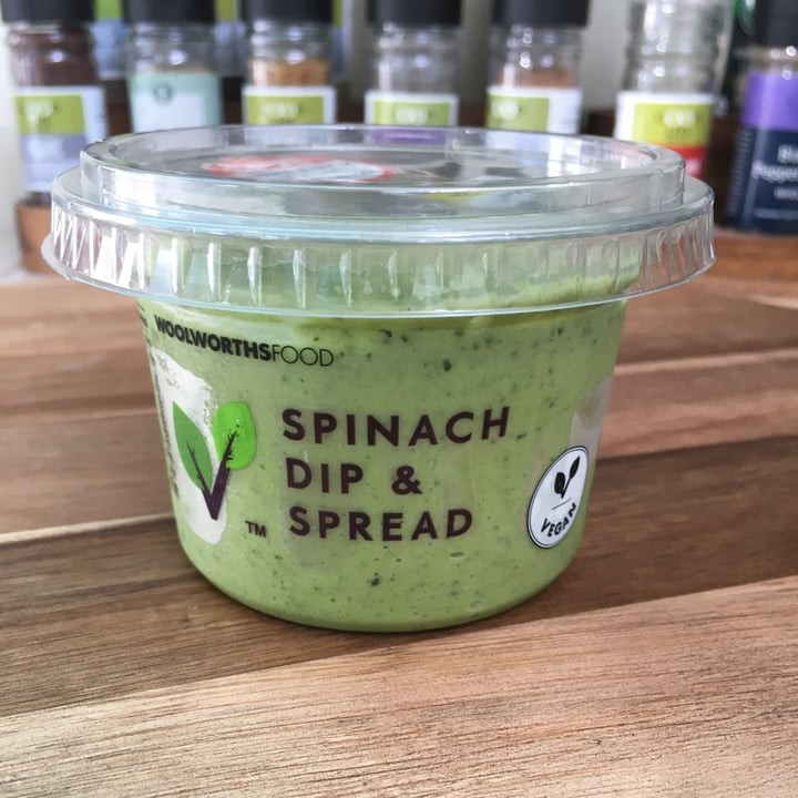 photo of Woolworths Spinach dip and spread shared by @chrissymac on  28 Feb 2022 - review