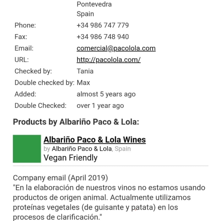 review photo of Paco & Lola Vino albariño shared by @anakuroneko on 20 Dec 2020 - review