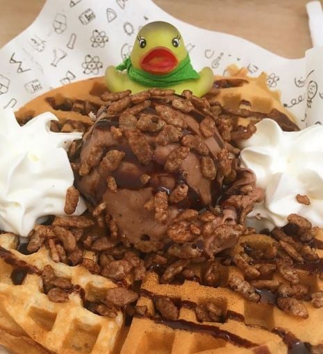 photo of Nicecream Chile waffle con helado shared by @patitovegan on  03 Mar 2020 - review