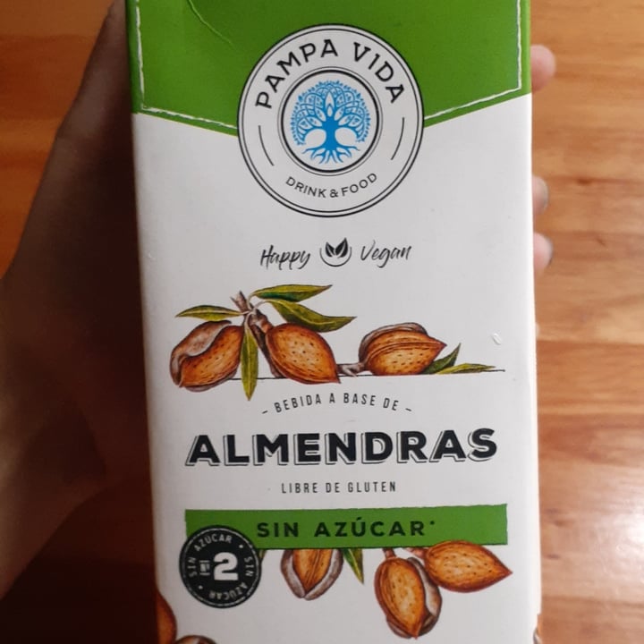 photo of Pampa Vida Leche de Almendras Sin Azúcar shared by @julebellot on  27 Jun 2021 - review