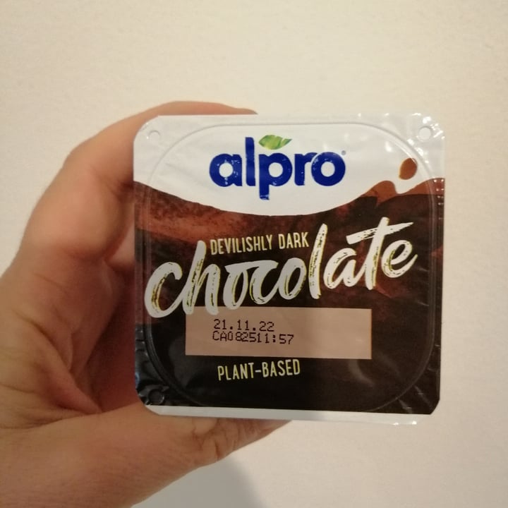 review photo of Alpro Devilishly Dark Chocolate Plant-based Dessert shared by @cycadee on 23 Apr 2022 - review