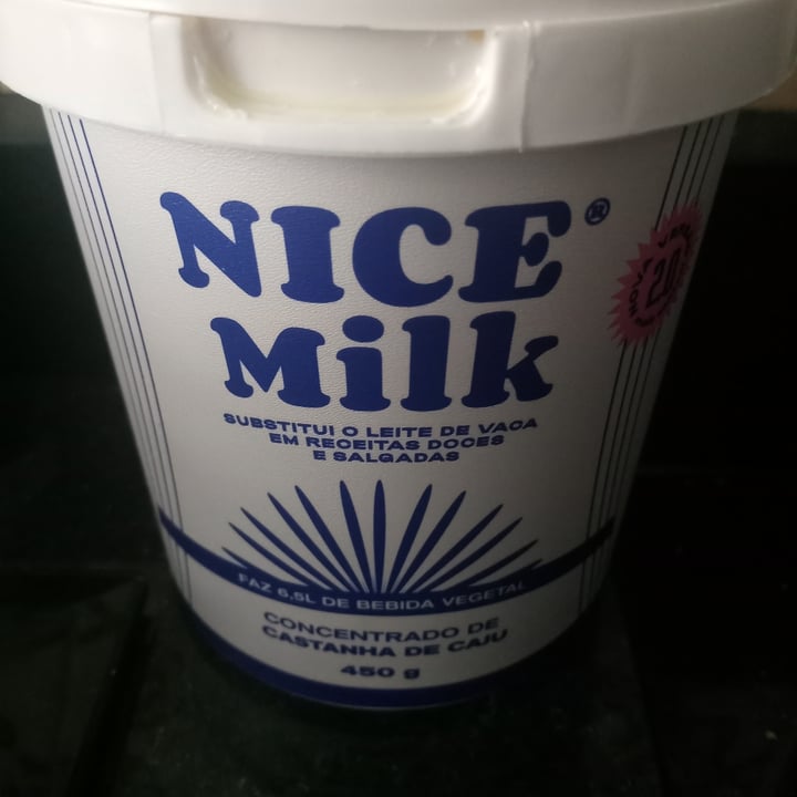 photo of Nice Milk Base concentrada para leite de castanha de caju shared by @renemarak on  13 Nov 2022 - review
