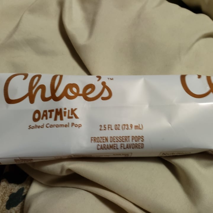 photo of Chloe’s Pops  Oat Milk Salted Caramel Pops shared by @dollhouse on  19 Mar 2022 - review