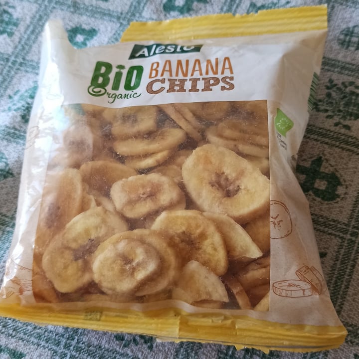photo of Alesto Bio banana chips shared by @cipollina85 on  28 Oct 2022 - review
