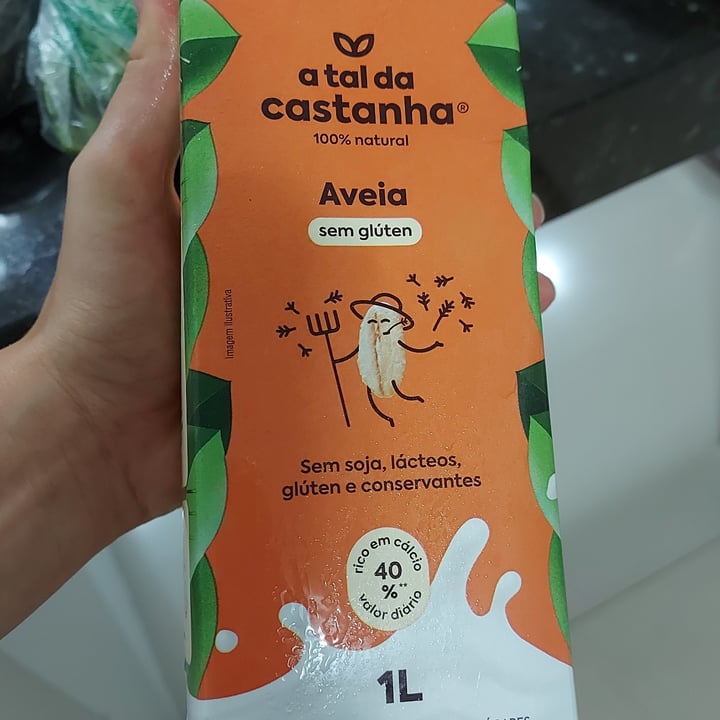 review photo of A Tal da Castanha leite de aveia shared by @fbtd on 12 May 2022 - review