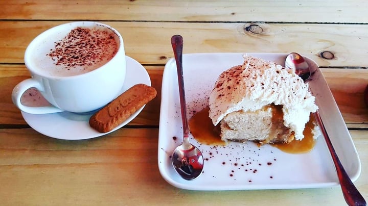 photo of Voltaire Vegan Restaurant Toffee Apple Cake shared by @theveganemily on  13 Mar 2019 - review