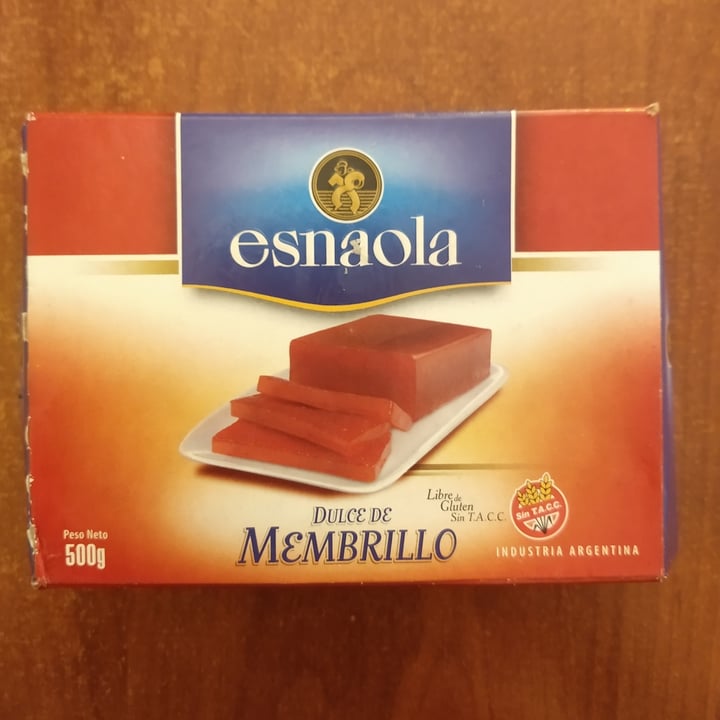 photo of Esnaola Dulce de membrillo shared by @marialuzperalta on  25 Oct 2021 - review
