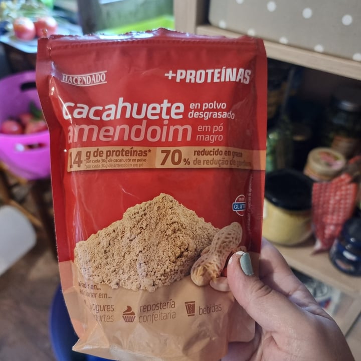 review photo of Hacendado Cacahuete en polvo desgrasado shared by @mariaproaninet on 30 Sep 2021 - review