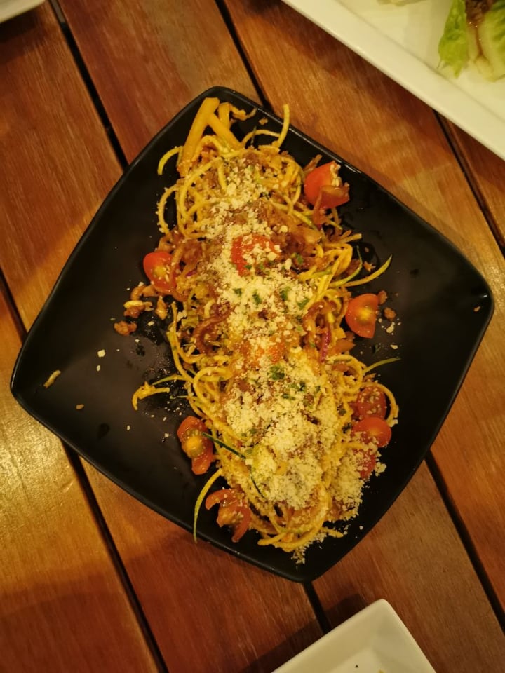 review photo of Afterglow By Anglow Raw Zucchini Linguine With Walnut ‘Meat’-Balls shared by @zjin28 on 07 Mar 2020 - review
