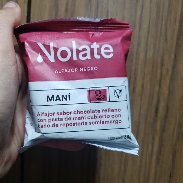 photo of Nolate Alfajor Negro De Mani shared by @yukiita on  02 Nov 2021 - review