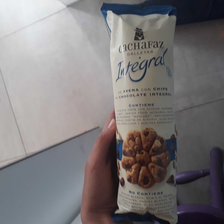 photo of Cachafaz Galletas Integral De Avena Con Chips De Chocolate shared by @fenixylince on  09 Jan 2020 - review