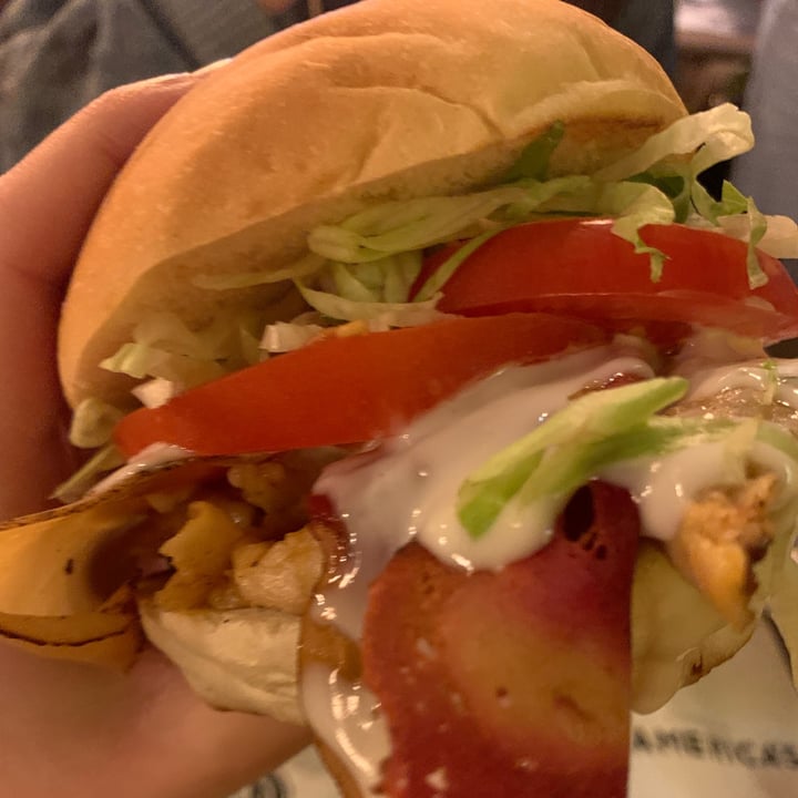 photo of Hamerica's Bacon burger shared by @susannapremi on  21 Apr 2022 - review