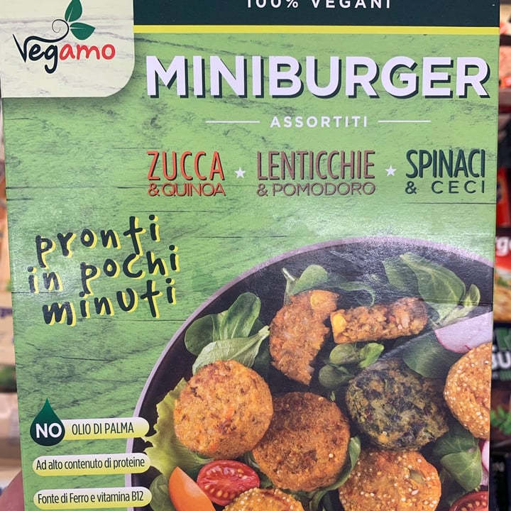 photo of Vegamo Miniburger assortiti shared by @milenaveg3646 on  07 Jun 2021 - review