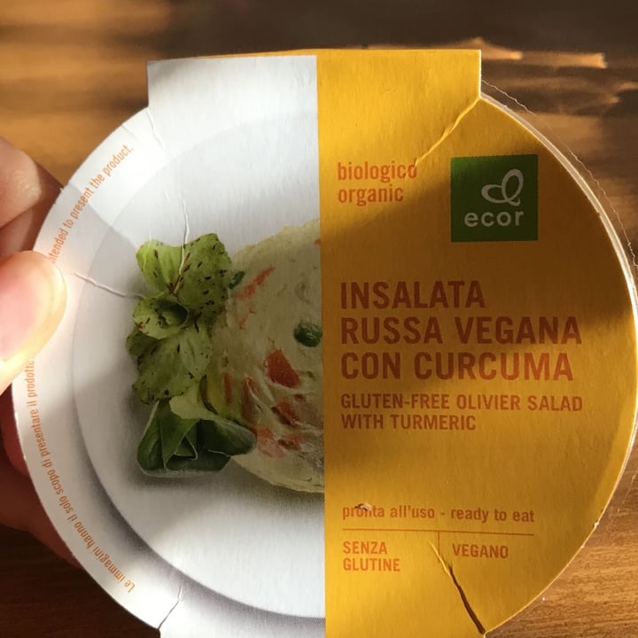 review photo of Ecor Insalta Russa Con Curcuma shared by @miliz on 30 Dec 2021 - review