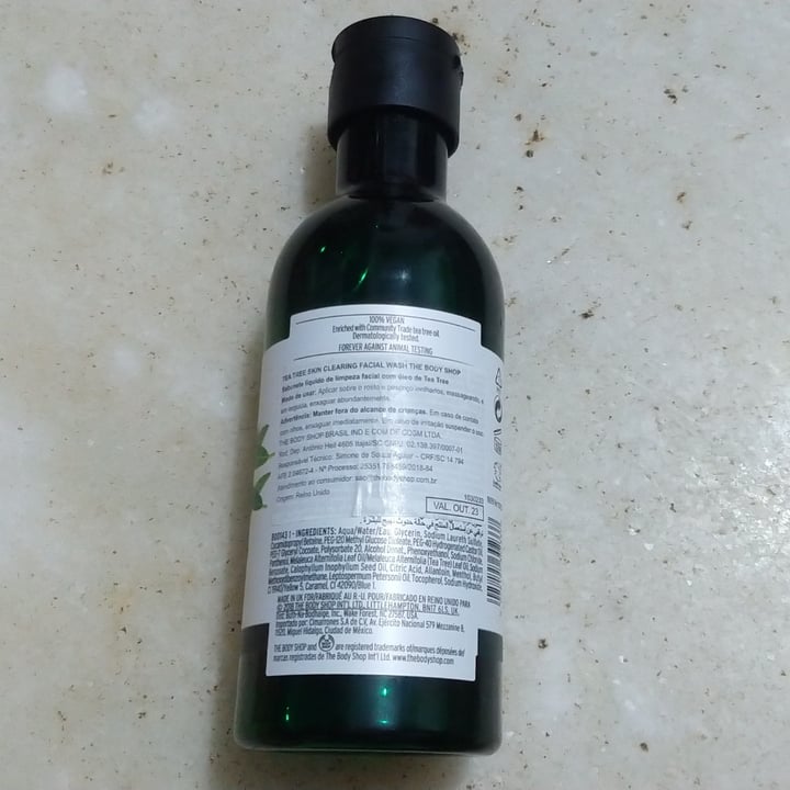 review photo of The Body Shop Tea Tree Facial Wash shared by @anameneses on 12 May 2022 - review