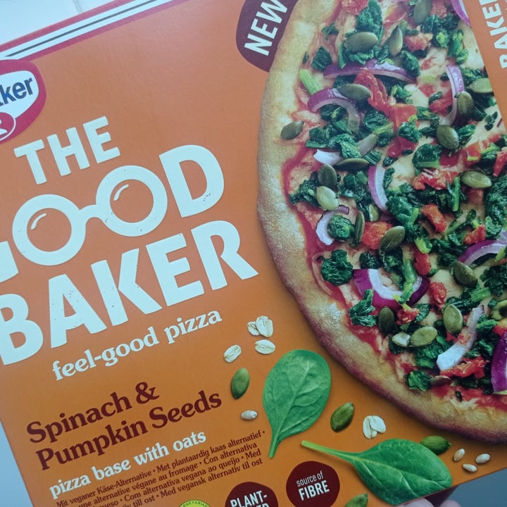 review photo of Dr. Oetker Pizza de espinacas y semillas de calabaza shared by @estefimorgu on 12 Jan 2022 - review