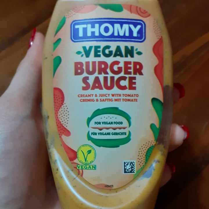 review photo of Thomy Vegan Burger sauce shared by @felicita20 on 01 Apr 2022 - review