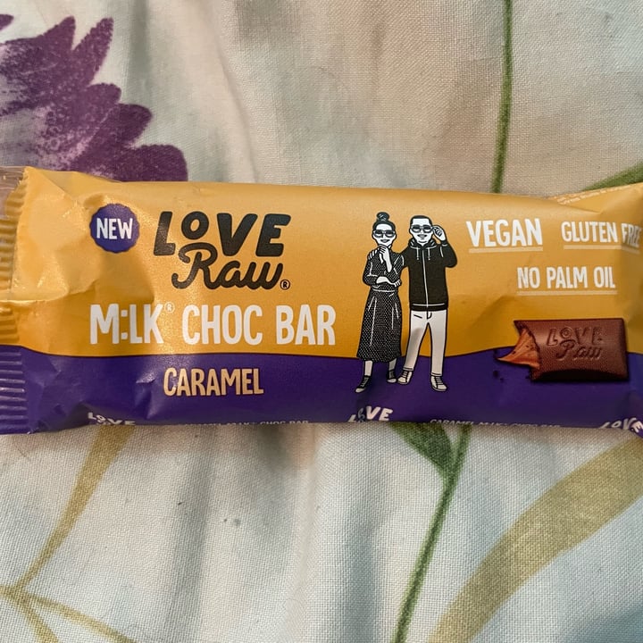 photo of LoveRaw M*lk Chocolate caramel bar shared by @missykab on  02 Mar 2022 - review