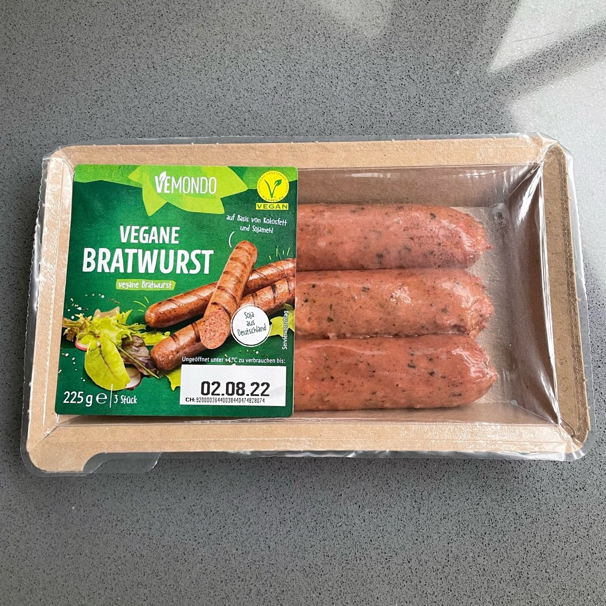 Vegane Bratwurst from Vemondo - Vegan Product Reviews & Ratings | abillion