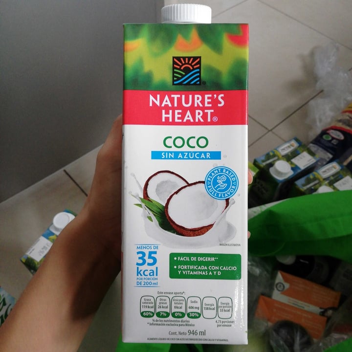 review photo of Nature's Heart Bebida de coco shared by @karenmf95 on 01 Aug 2020 - review