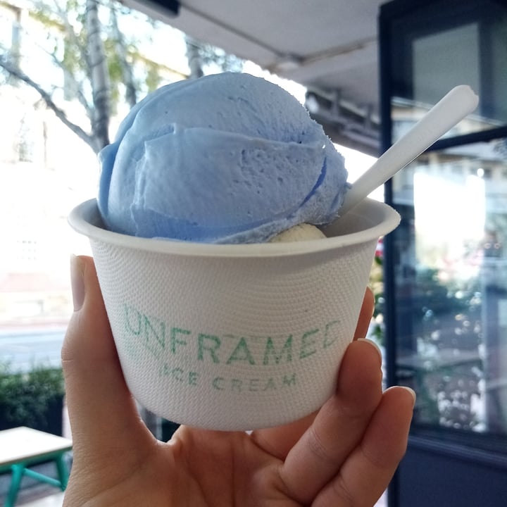 photo of Unframed Ice Cream Blue Coconut Vegan Ice Cream shared by @timoniquejoubert on  22 Jun 2021 - review