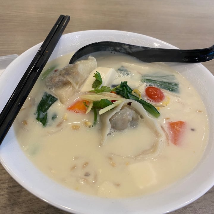 photo of Truly Vegetarian 非素不可 Soya Soup Dumpling Ramen shared by @wongyk on  15 Jan 2021 - review