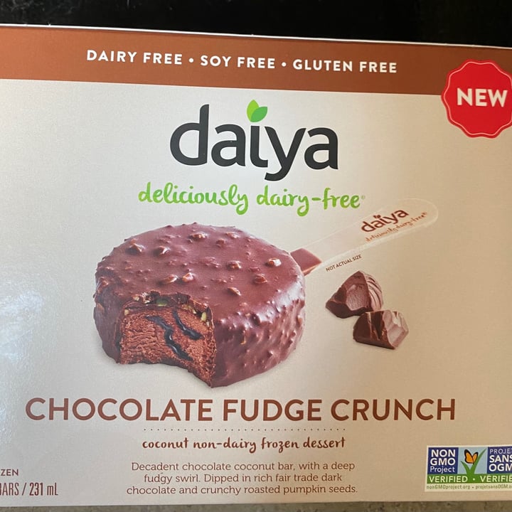 review photo of Daiya Chocolate fudge crunch shared by @makicat on 05 Jul 2021 - review