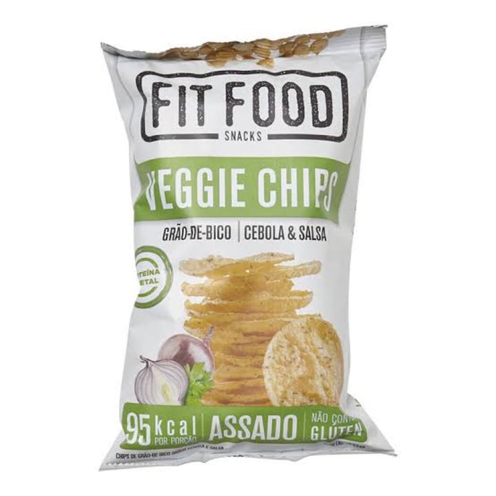 review photo of Fit Food Veggie Chips - Grão-de-bico Cebola e Salsa shared by @pazparatodos on 29 Jun 2022 - review