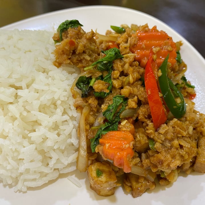 photo of Thai Noodle House Vegan Basil Leaves with Rice shared by @huanglee on  26 Mar 2022 - review