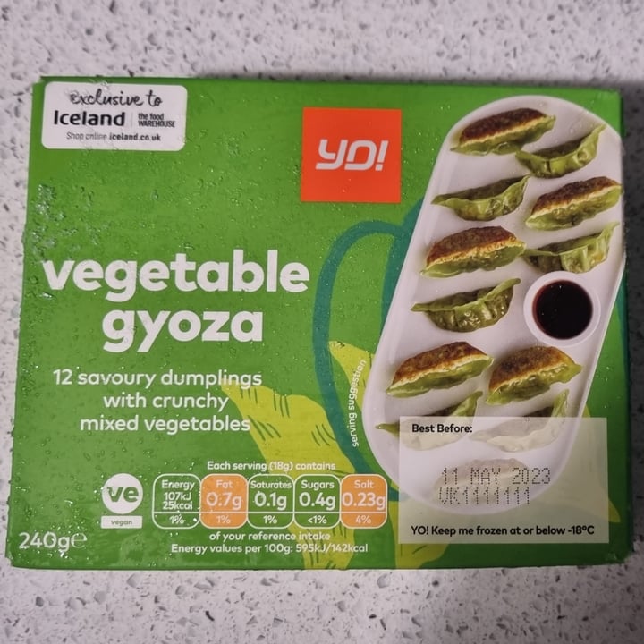 photo of Yo! Vegan Sushi Gyoza shared by @frankiex on  20 Oct 2022 - review