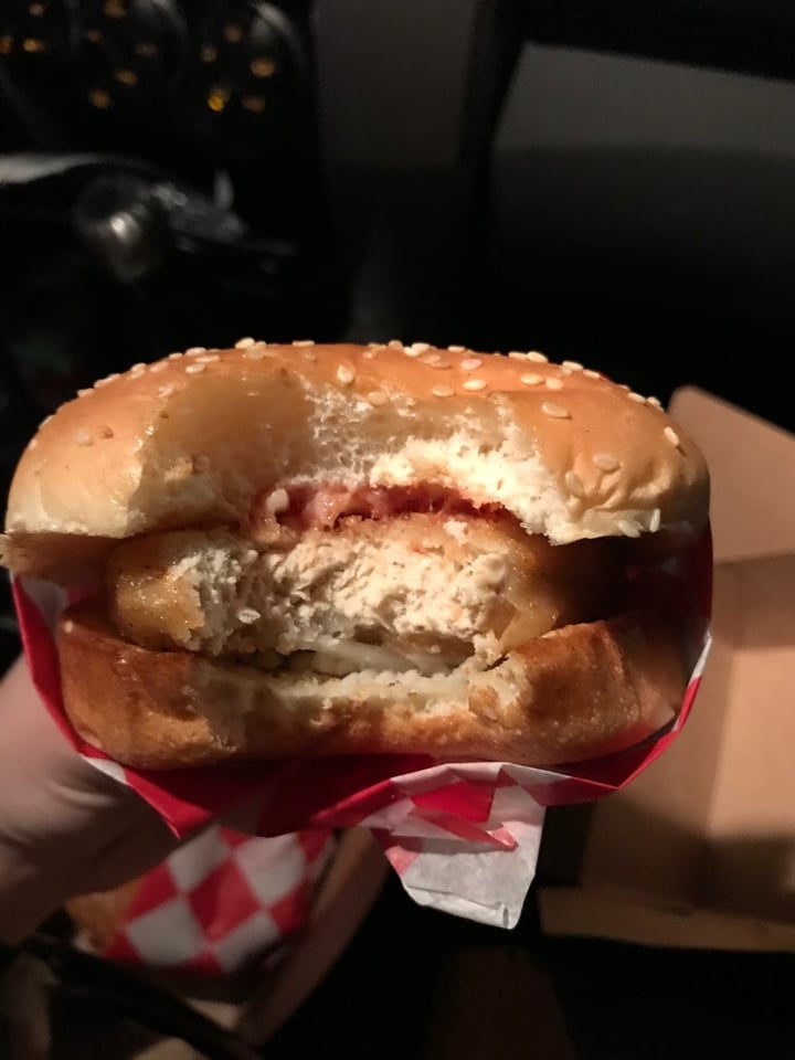 photo of Santana's Vegan Grill Chicken Parmesan sandwich shared by @mallory17 on  02 Jan 2020 - review