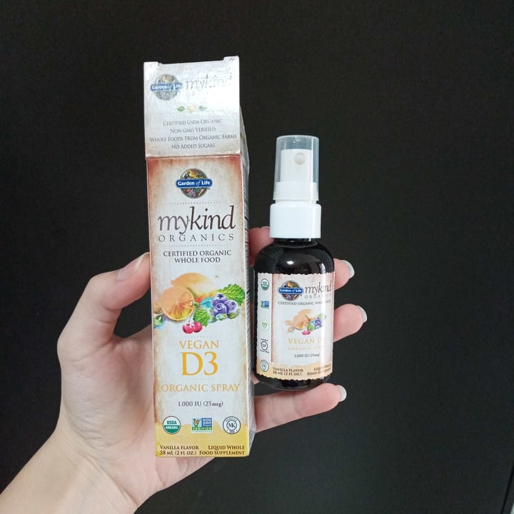 photo of Garden of Life Vegan Vitamin D3 Spray shared by @bettyveg on  19 Sep 2022 - review